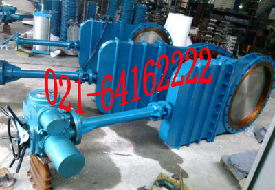 電動暗桿刀閘閥 上海湖泉閥門專注電動閥門制造的專業實力